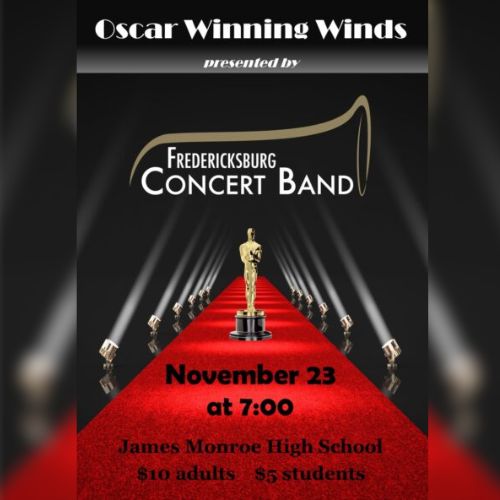 Fredericksburg Concert Band ‘Oscar Winning Winds’