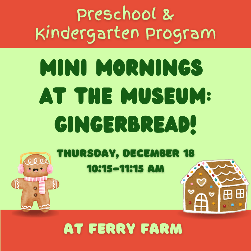 Mini Mornings at the Museum: Gingerbread Shapes & Colors