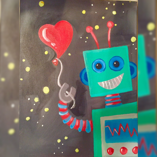 Kids’ First Friday Pizza PARTy! Robot Love