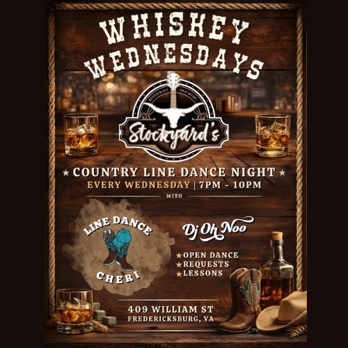 Line Dance Night at Stockyards