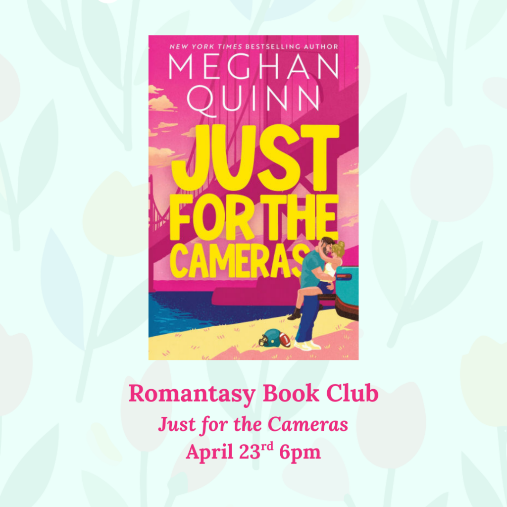 Book Club at Tales & Tails – Just for the Cameras