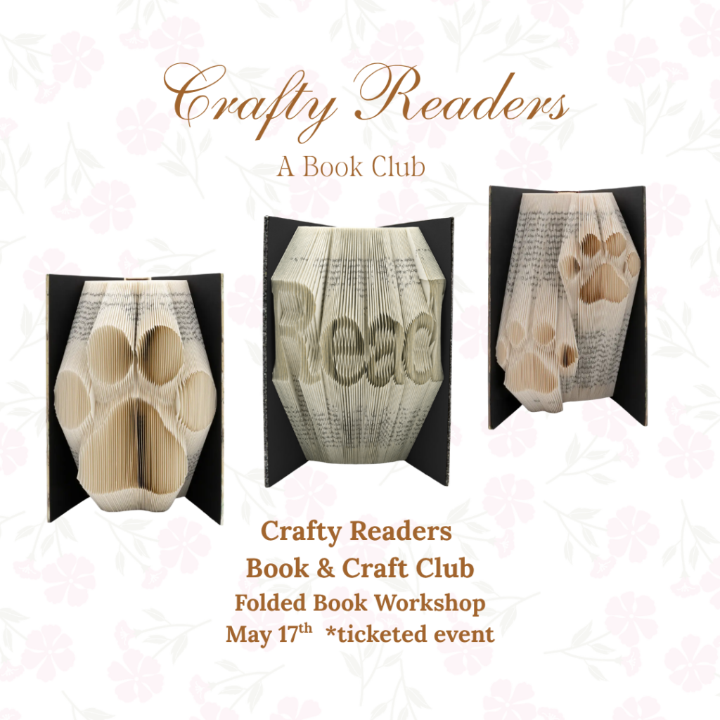 Crafty Readers – Folded Book Workshop at Tales & Tails