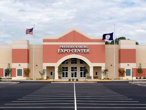 Front of Fredericksburg Expo & Conference Center