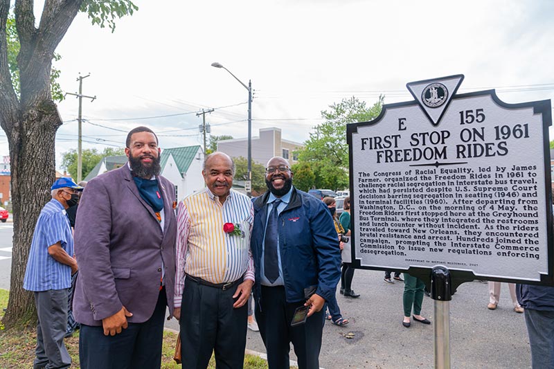Freedom Riders historic marker