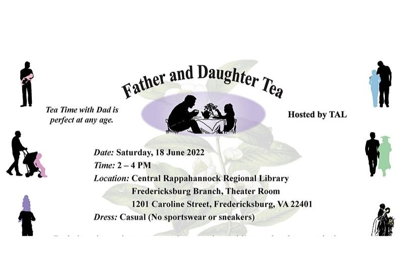 Father Daughter Tea Flyer