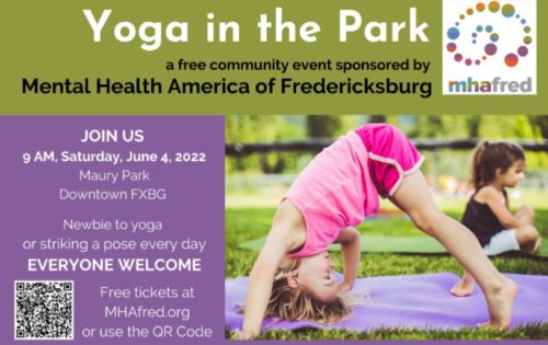 Yoga In The Park Flyer
