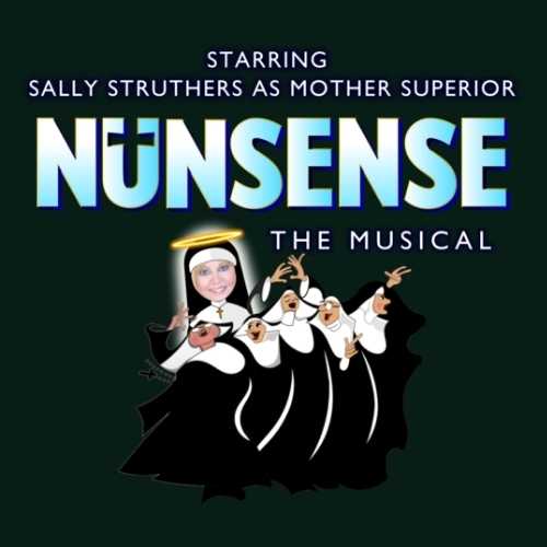 nunsence musical logo - nuns singing