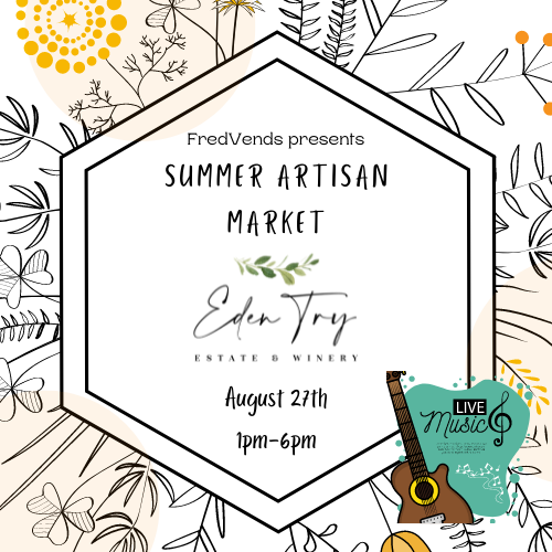 summer Artisan Market flyer