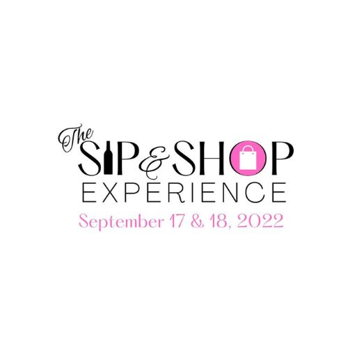 Sip & Shop Experience Flyer