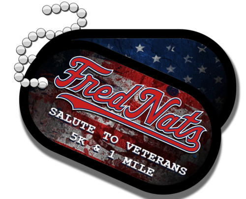 Fred Nats Salute to Veterans Flyer