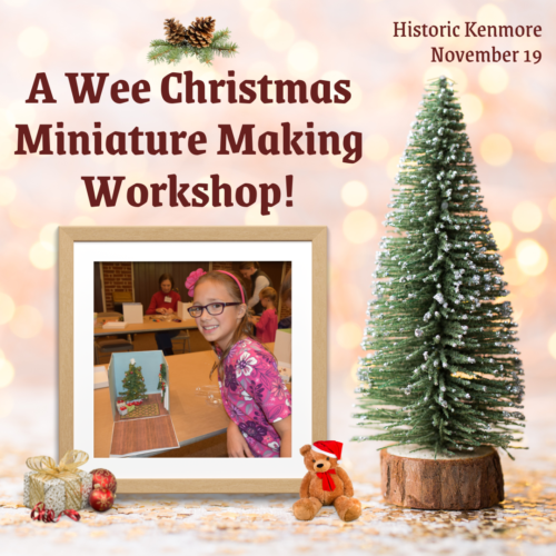 Miniature Christmas Tree Workshop Flyer