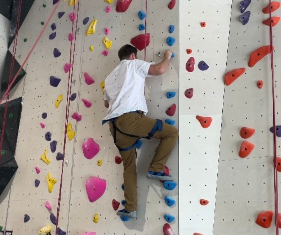 ryan climbing indoor rock climbing wall