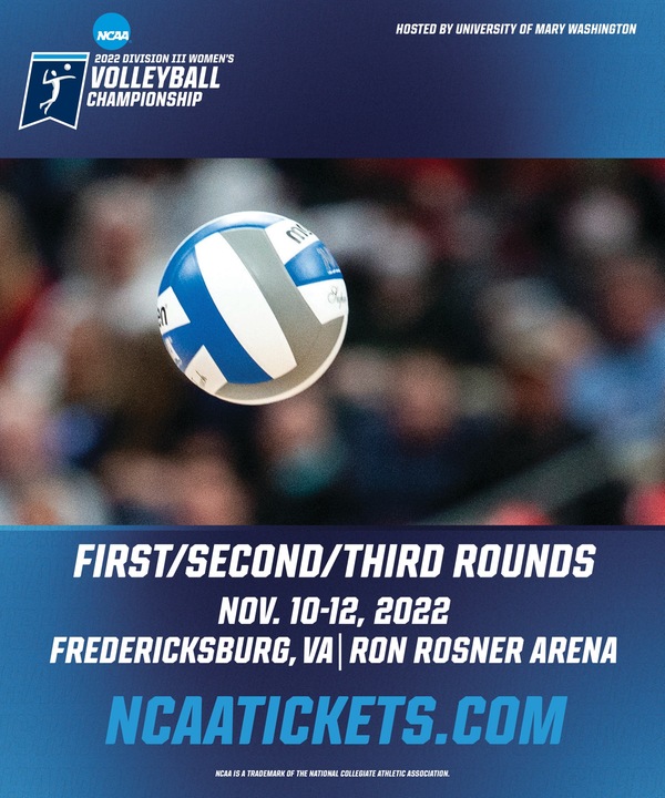 NCAA volleyball Fredericksburg flyer