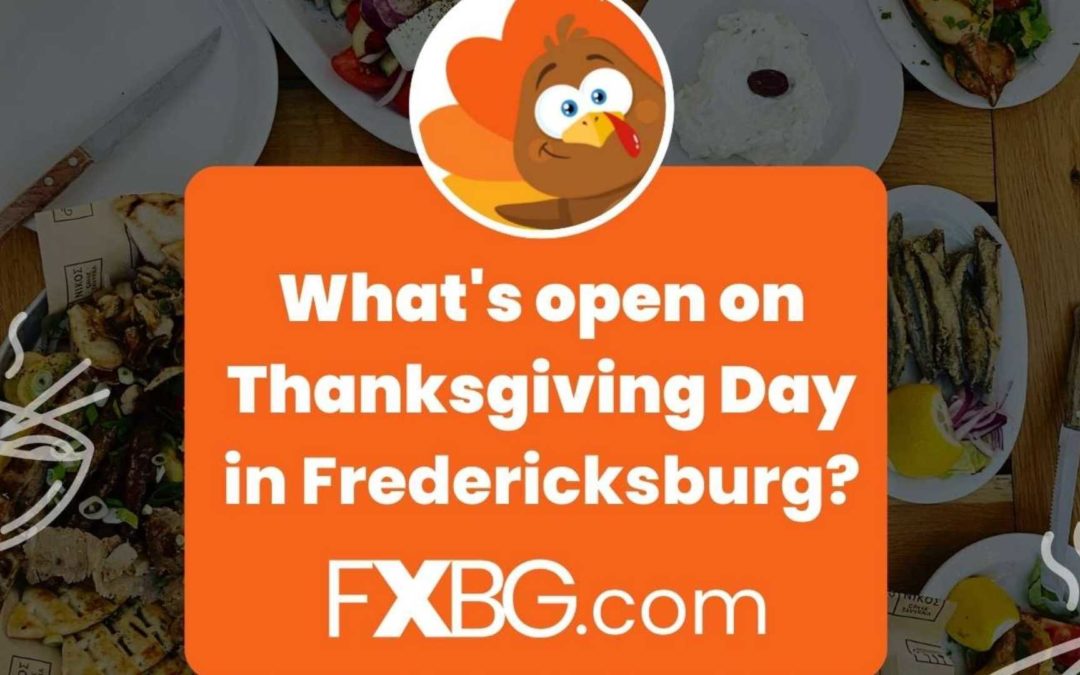 Fredericksburg Restaurants Open on Thanksgiving