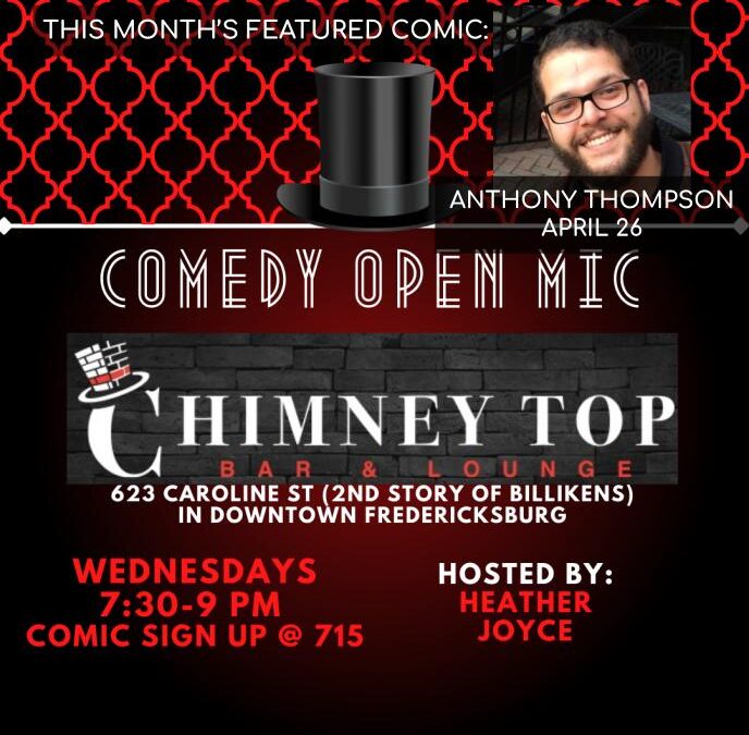 Comedy Open Mic with Featured Comic Anthony Thompson