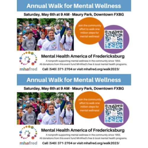Walk for Mental Wellness Flyer