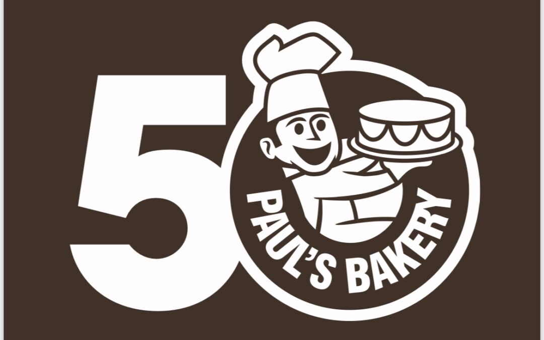 Paul’s Bakery celebrates its 50th Anniversary this Friday, June 2nd.