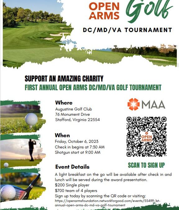 Open Arms DC/VA/MD Golf Tournament
