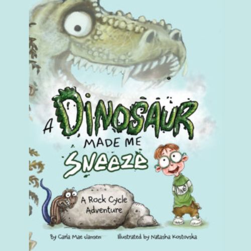 A Dinosaur Made me Sneexe Book Cover