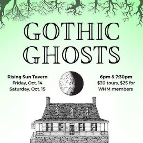 Gothic ghosts flyer