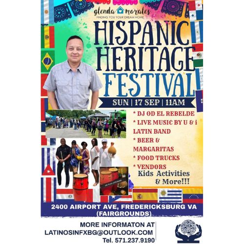 Hispanic Heritage Festival Flyer
