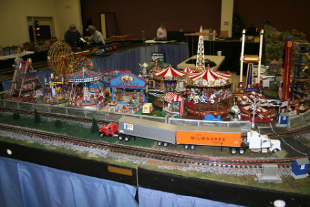 Model Railroad Train set