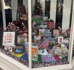 Jabberwocky's christmas window