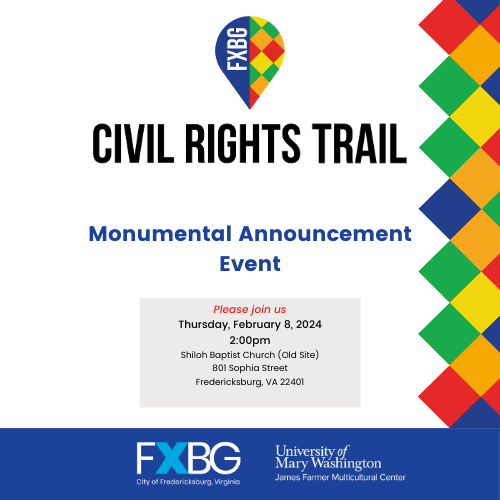 Civil Right Trail Monumental Announcement Event
