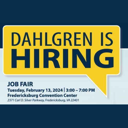 Dahlgren Job Fair Flyer