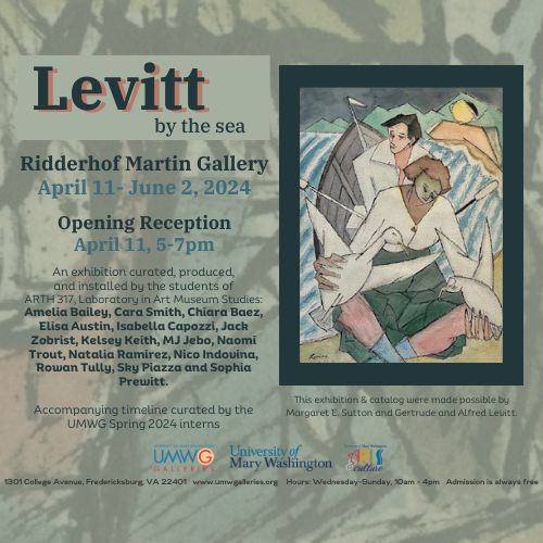 Levitt by the Sea Opening Reception at Ridderhof Martin Gallery