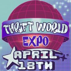 Thrift World Expo Logo April 18th
