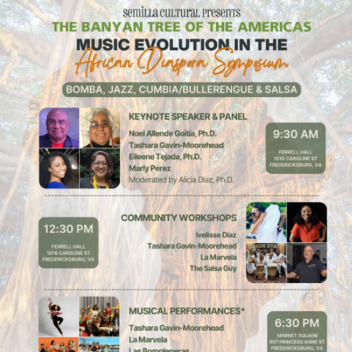 Semilla cultural presents the banyan tree of the americas music revolution in the African diaspora symposium