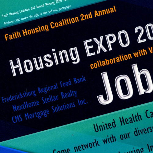 Faith Housing Coalition Housing Expo 2024 June 29 10am to 2pm James Monroe High School