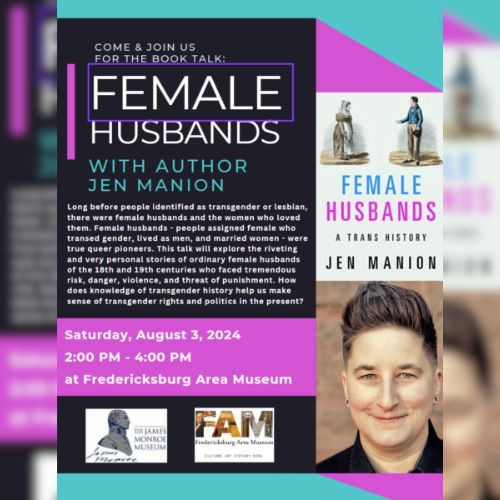 Female Husbands Book Talk With Author Jen Manion