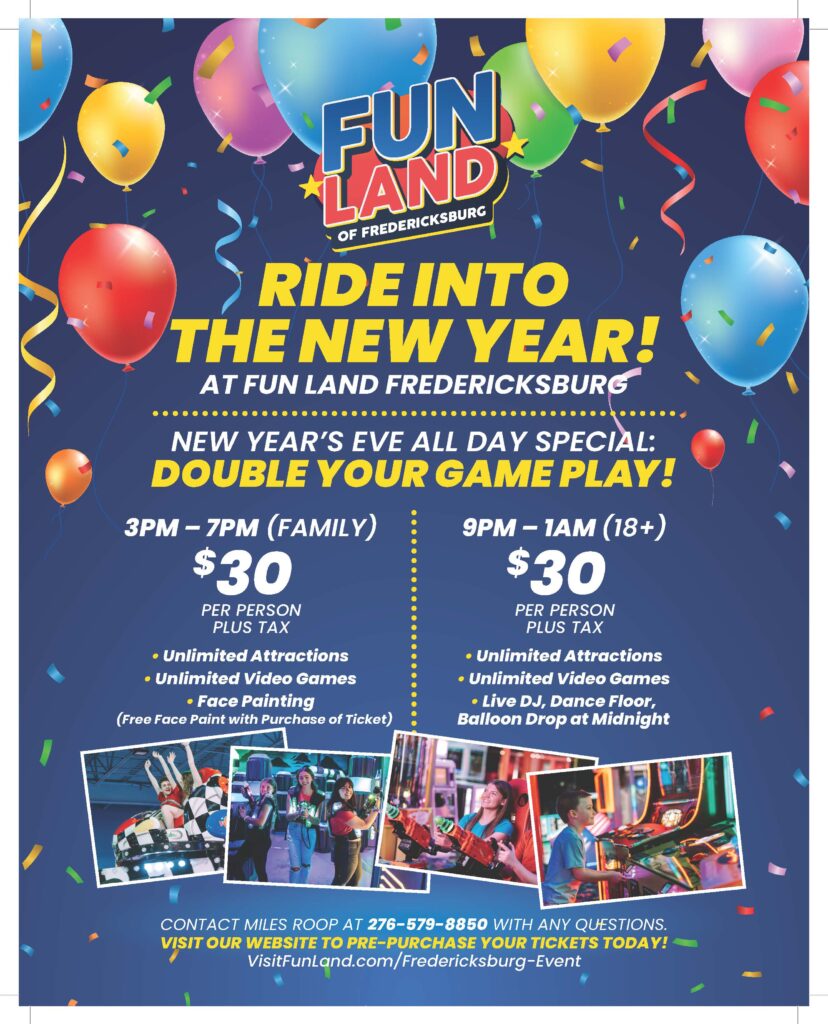 Ride Into the New Year at Fun Land