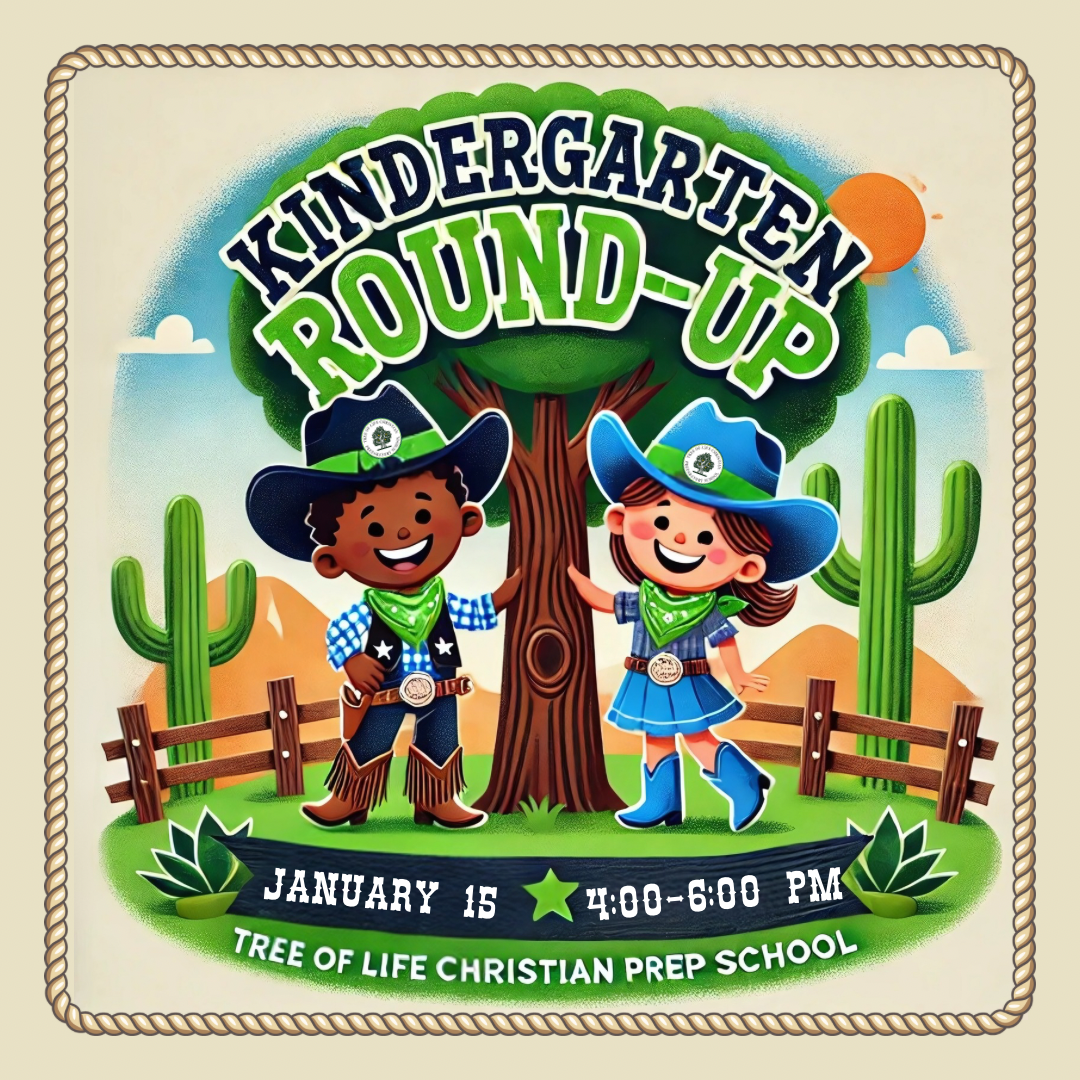 kindergarten round up flyer
