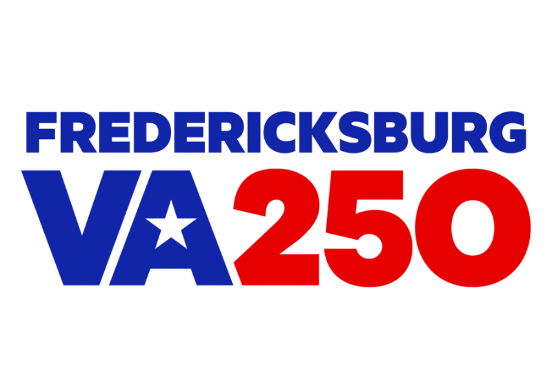 Fredericksburg version of the Virginia 250 logo