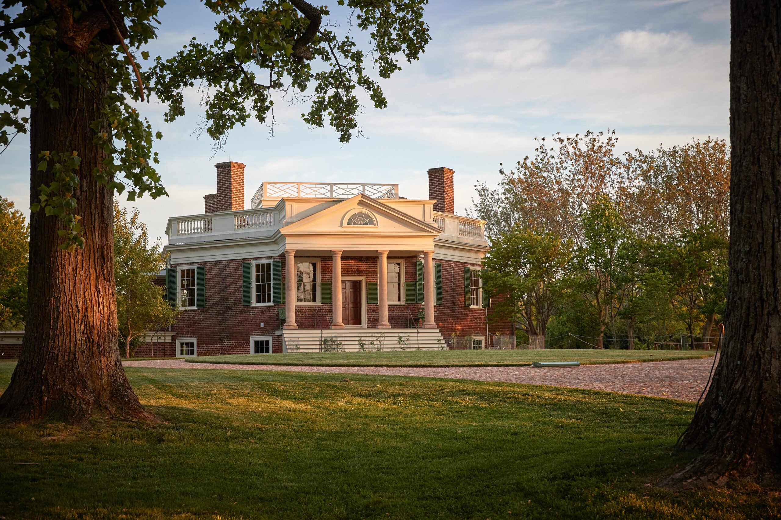 Exterior of Thomas Jefferson's Poplar Forest