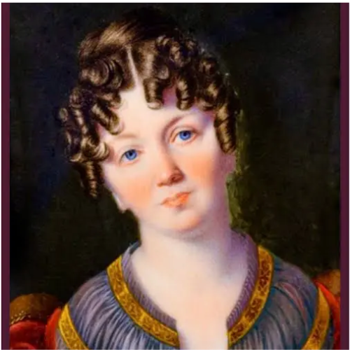Painted portrait of Eliza Monroe