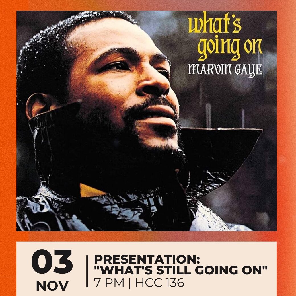 What's going on album cover.