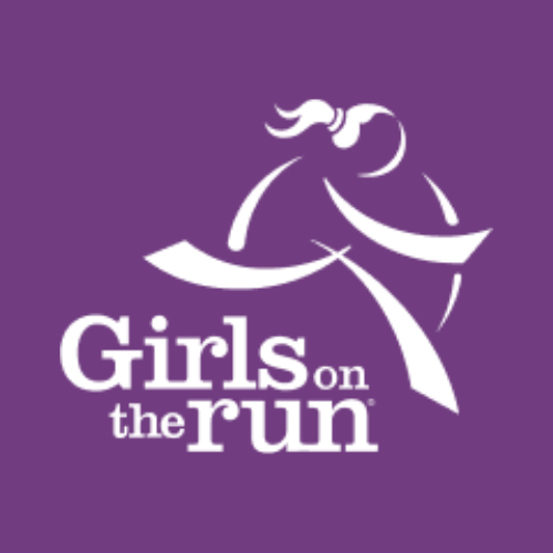White girls on the run logo on a dark purple background.