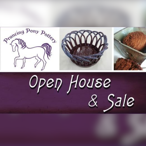 Prancing Pony Pottery Open House & Sale