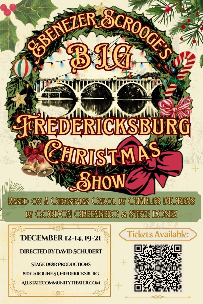 Ebenezer Scrooge’s Big Fredericksburg Christmas Show