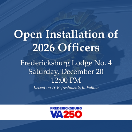 Open Installation of 2026 Officers