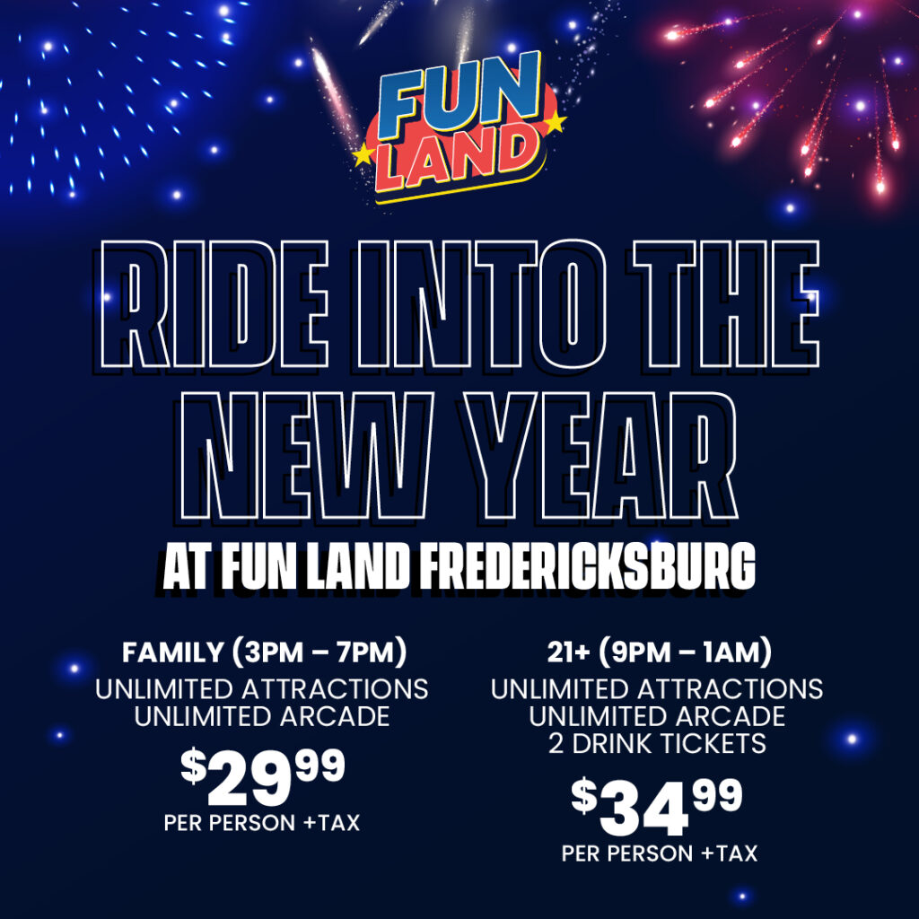 Ride Into the New Year at Fun Land!