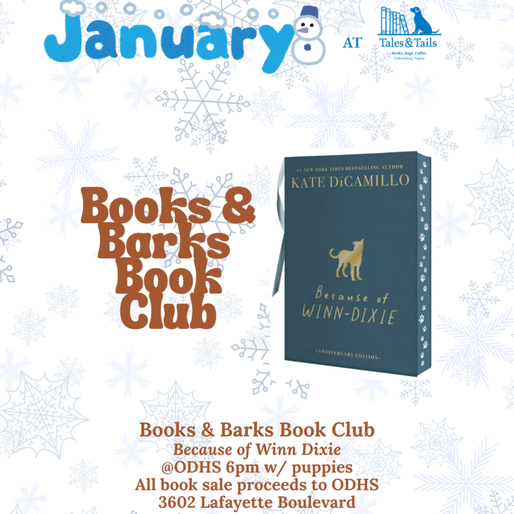 Books & Barks Book Club with ODHS