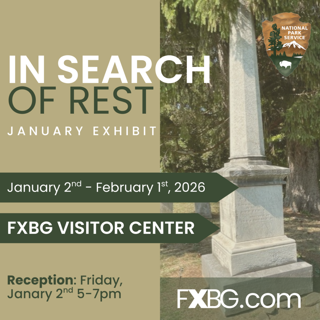 January Visitor Center Exhibit: In Search of Rest