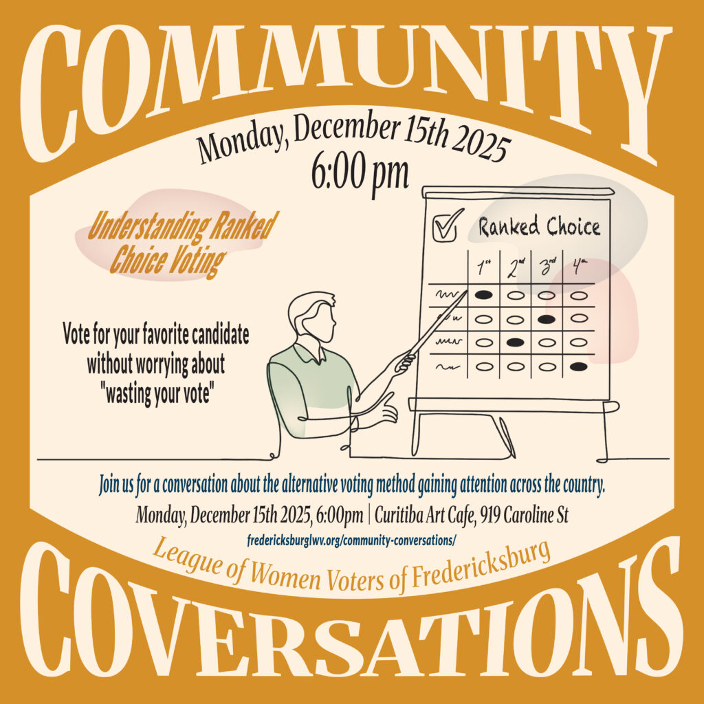 Community Conversations: Understanding Ranked Choice Voting