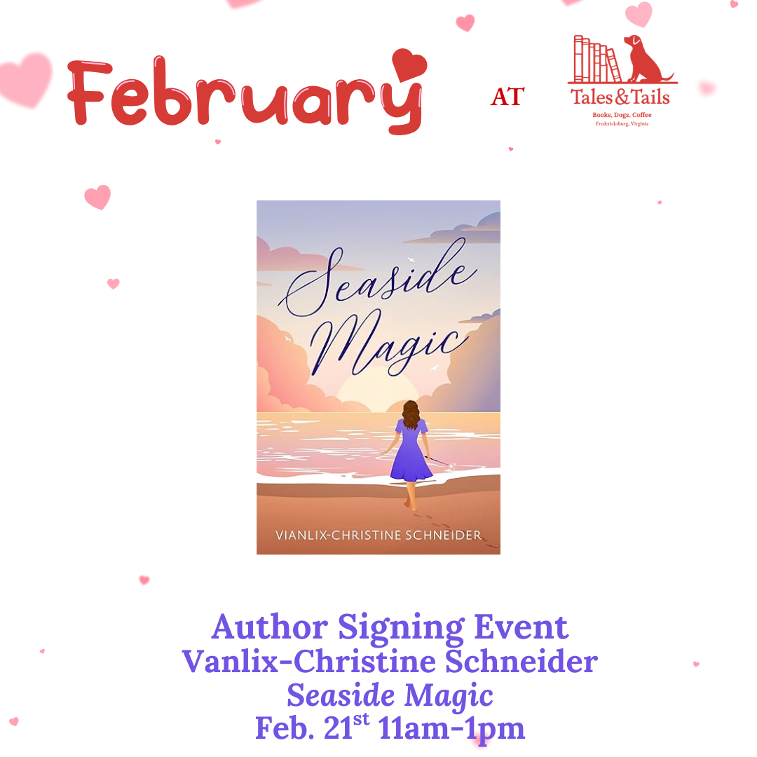 Cover of "seaside magic" on a heart background.