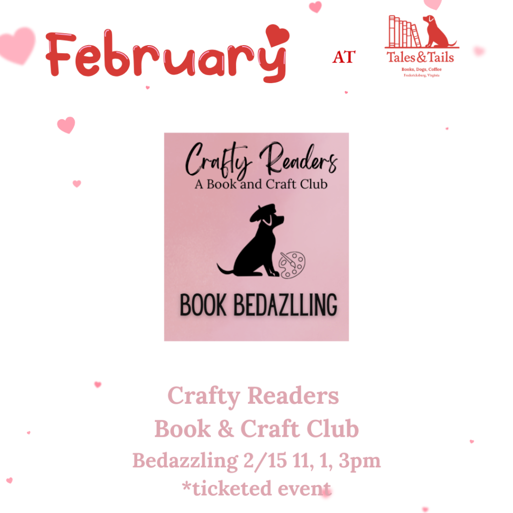 Crafty Readers – Book Bedazzling at Tales & Tails